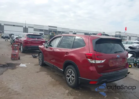 2021 Subaru Forester Premium from USA, damaged, VIN JF2SKAJC8MH594296